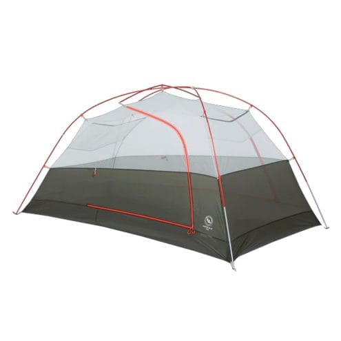 innertält på en Big Agnes Copper Spur UL2 kupoltält för två personer