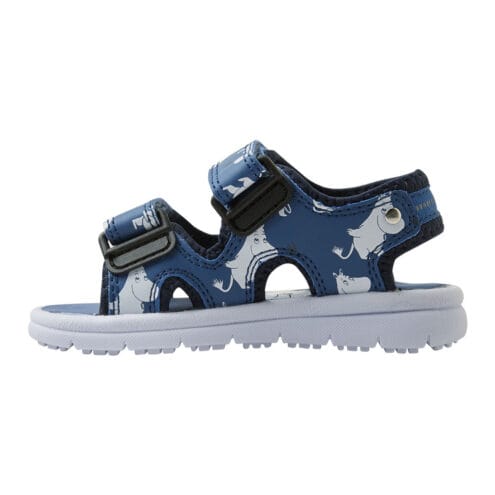 Reima Sandals Bungee Mumin sandaler (barn) i en blå färg