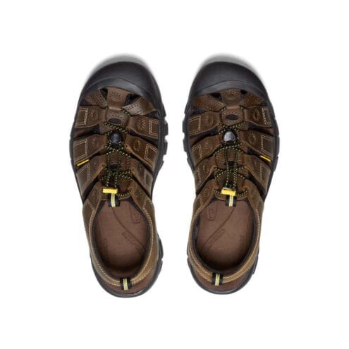 ovansida av Keen Newport sandaler (herr)