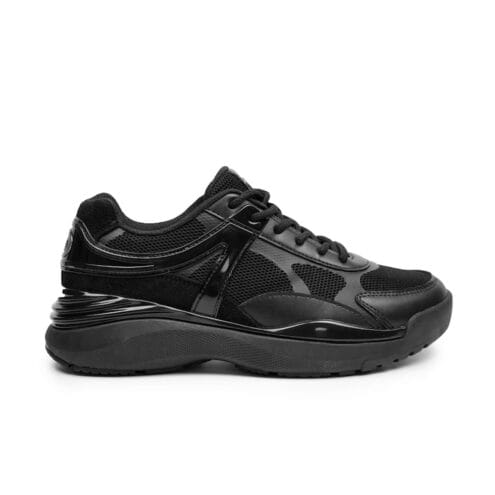 svarta Scholl Walker sneakers (dam)