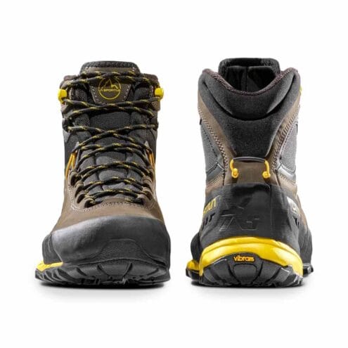 baksida och ovansida av La Sportiva TX5 GTX vandringskängor (herr)