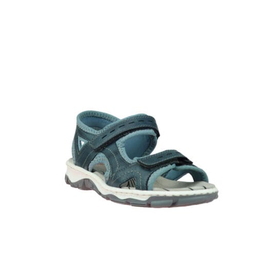 Rieker 68866-12 sandaler (dam) snett framifrån