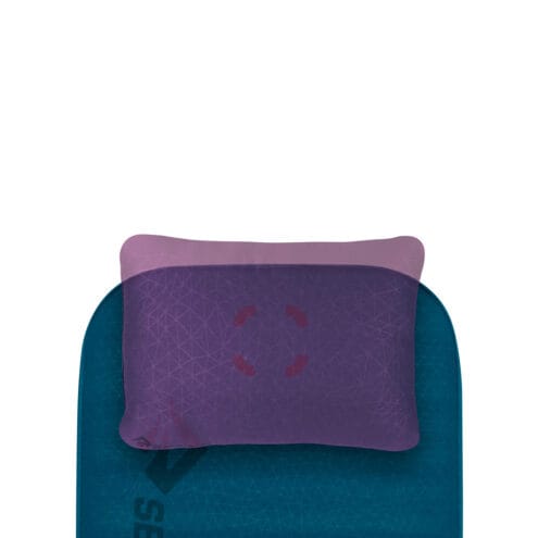 Sea To Summit Selfinflate Mat Comfort Deluxe Wide självuppblåsbart liggunderlag med en kudde