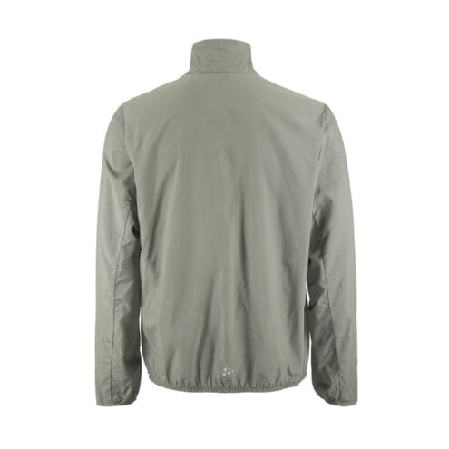 baksida av Craft Core Essence Wind Jacket vindjacka (herr) i färgen leaf