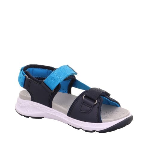 Superfit Criss Cross sandaler (barn) snett framifrån