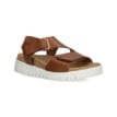 detaljer på en brun Sweeks Gabriela Sweet sandaler (dam)