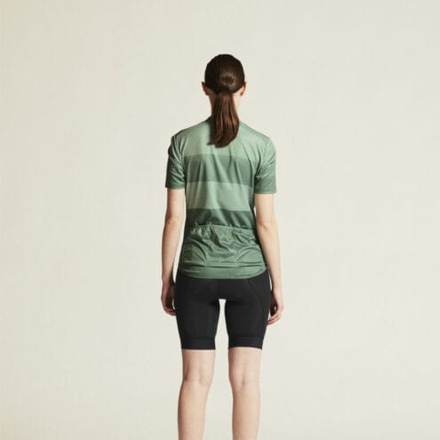 Craft Core Endur Logo Jersey cykeltröja (dam) på en modelll - bakifrån
