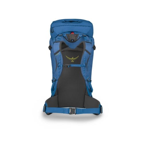 ryggpanel på en Osprey Mutant 52 klättringsryggsäck (unisex)