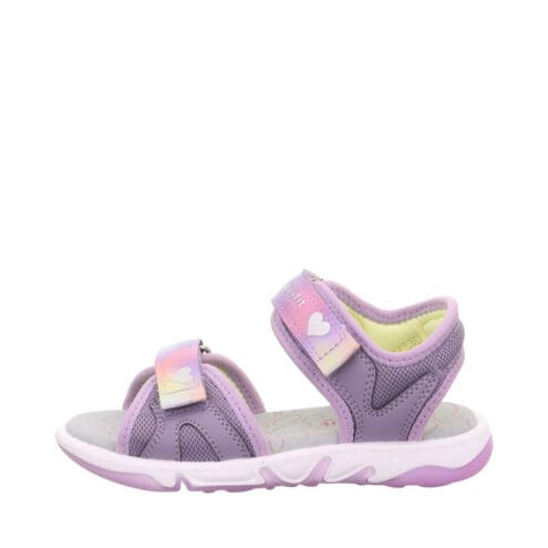 Superfit Pebbles sandaler (barn) i färgen purple