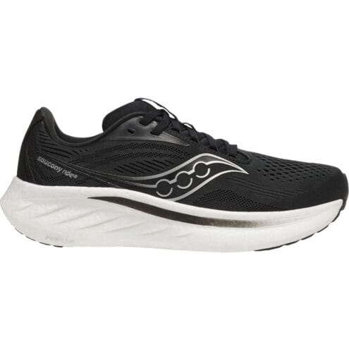 Saucony Ride 18 Wide löparskor (dam) i svart
