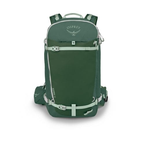 framsida av Osprey Sopris 32 skidryggsäck (dam)