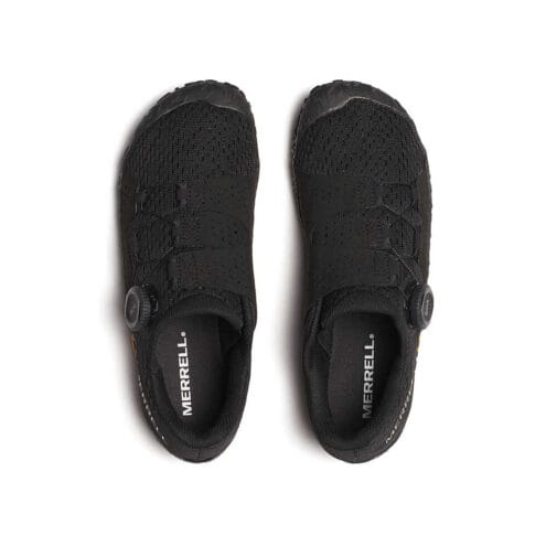 Merrell Vapor Glove 6 Boa löparskor (dam) ovanifrån i svart