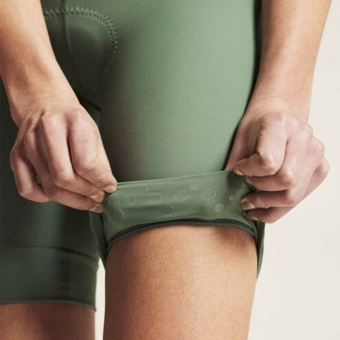 detaljer på Craft Endur Bib Shorts C4 cykelshorts (dam)
