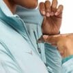 bröstficka på en Hoka Glidetech Quarter Zip träningströja (dam)