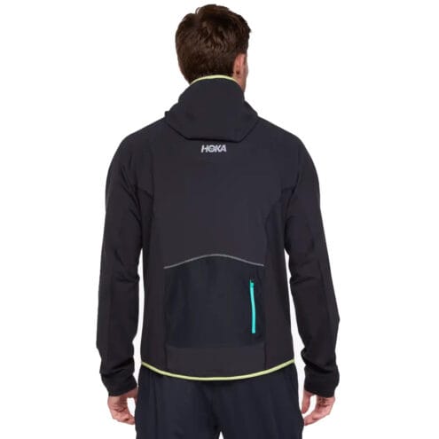 baksida av Hoka Skyglow Half-Zip träningströja (herr)