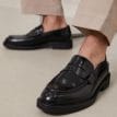 Vardagsstrumpor låga 3-pack (unisex)i ett par loafers