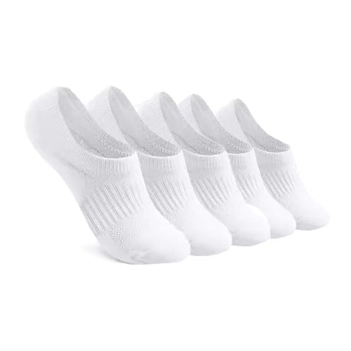 Vardagsstrumpor låga 5-pack (unisex) i vitt