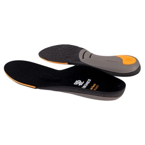 två stycken TrainTech Uppbyggda sulor Mid (unisex)